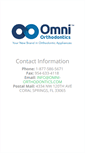 Mobile Screenshot of omni-orthodontics.com